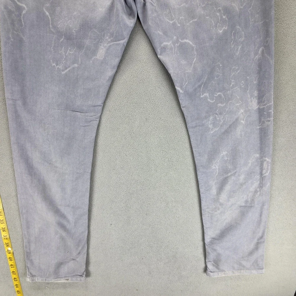 Diesel Jeans‎ Mens 30x30 Gray Krayver Light Wash Regular Slim Carrot 0819D